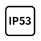 IP53 Water & Dust Resistant