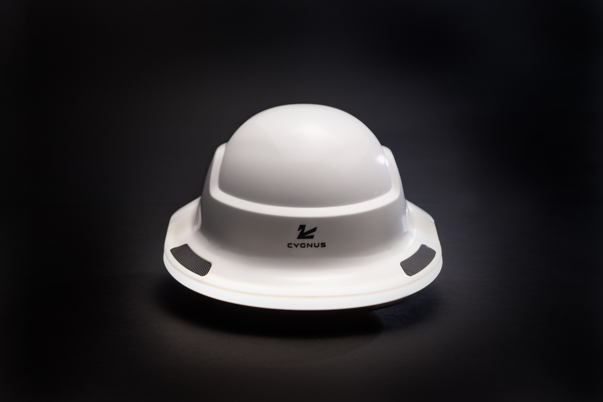 Cygnus 360 Hard Hat — 360° LED Lighting, ANSI Certified